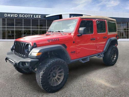 Firecracker Red Clearcoat 2021 Jeep Wrangler Willys
