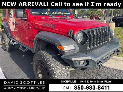 Firecracker Red Clearcoat 2021 Jeep Wrangler Willys