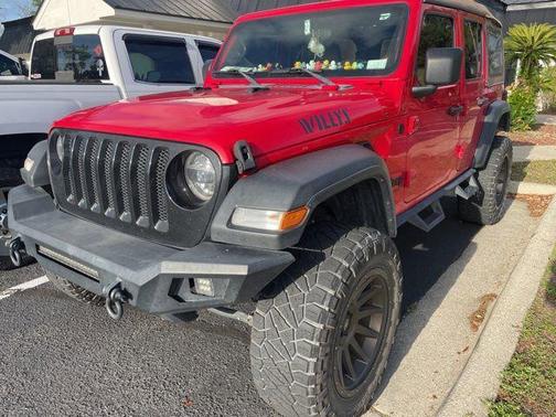 Firecracker Red Clearcoat 2021 Jeep Wrangler Willys