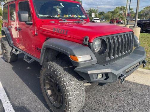 Firecracker Red Clearcoat 2021 Jeep Wrangler Willys