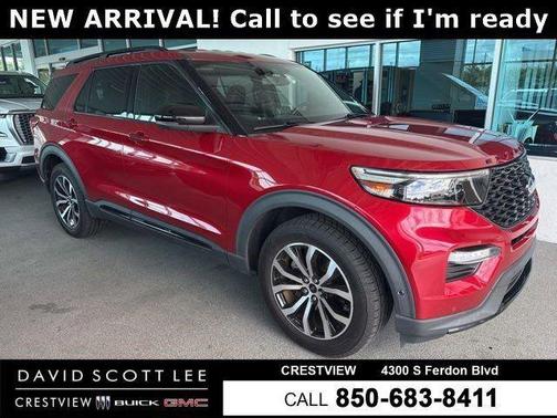 Rapid Red Metallic Tinted Clearcoat 2020 Ford Explorer ST