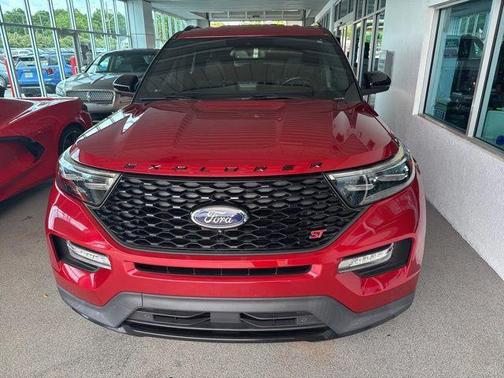 Rapid Red Metallic Tinted Clearcoat 2020 Ford Explorer ST
