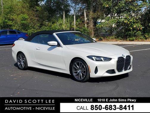 White 2025 BMW 430 i