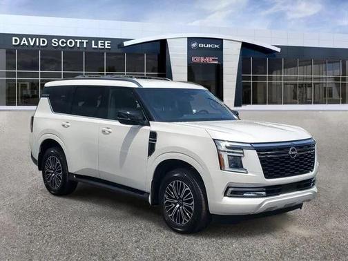 Aspen White Tricoat 2025 Nissan Armada SL 2WD