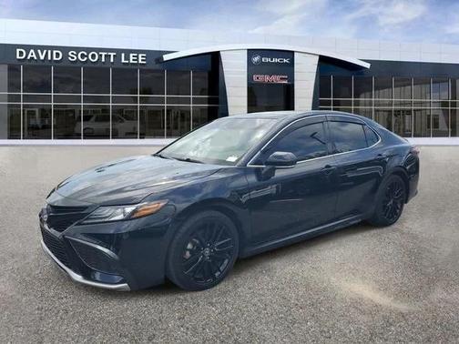 Midnight Black Metallic 2023 Toyota Camry XSE