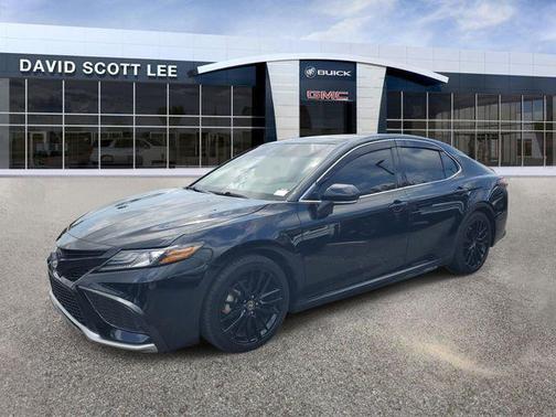 Midnight Black Metallic 2023 Toyota Camry XSE