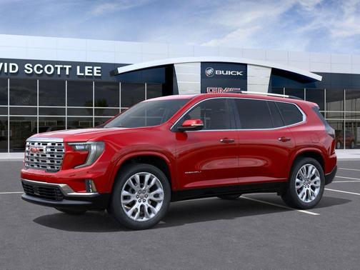 Volcanic Red Tintcoat 2026 GMC Acadia Denali