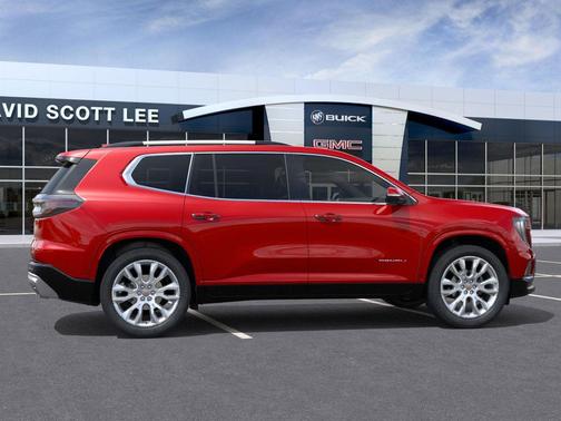 Volcanic Red Tintcoat 2026 GMC Acadia Denali