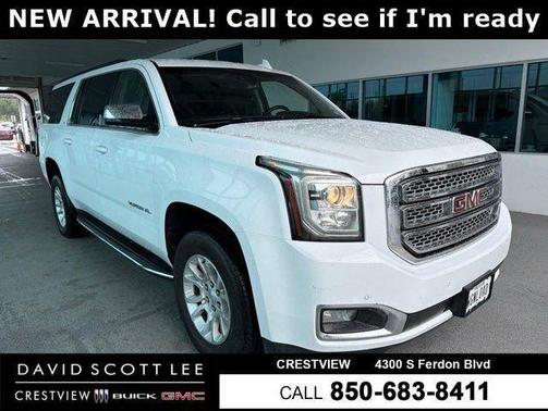 White 2019 GMC Yukon XL SLT