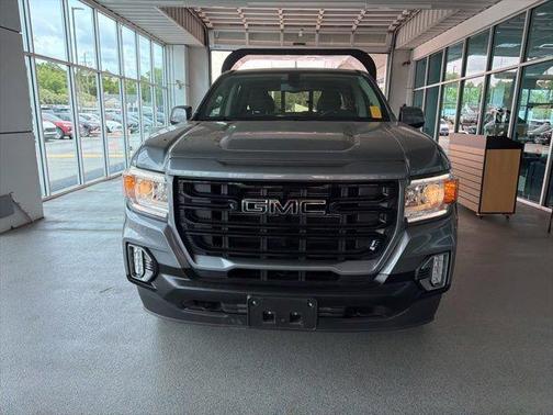 Satin Steel Metallic 2022 GMC Canyon Elevation