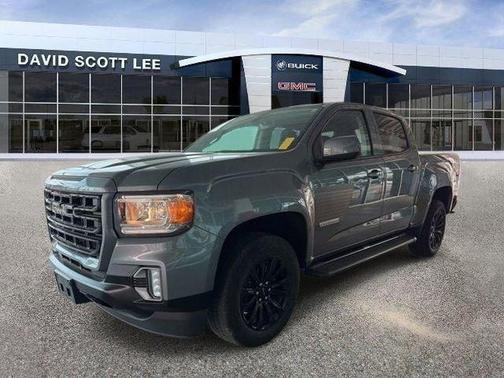 Satin Steel Metallic 2022 GMC Canyon Elevation