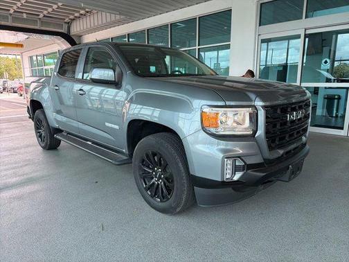 Satin Steel Metallic 2022 GMC Canyon Elevation