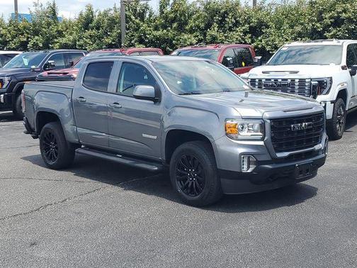 Satin Steel Metallic 2022 GMC Canyon Elevation