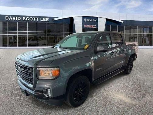 Satin Steel Metallic 2022 GMC Canyon Elevation