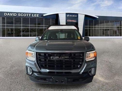Satin Steel Metallic 2022 GMC Canyon Elevation