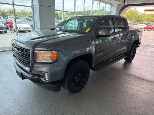 Satin Steel Metallic 2022 GMC Canyon Elevation