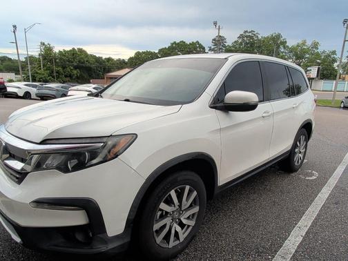Platinum White Pearl 2021 Honda Pilot 2WD EX-L