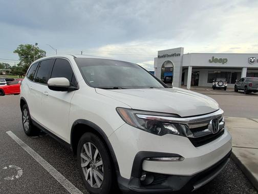 Platinum White Pearl 2021 Honda Pilot 2WD EX-L