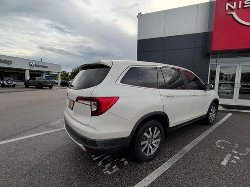 Platinum White Pearl 2021 Honda Pilot 2WD EX-L