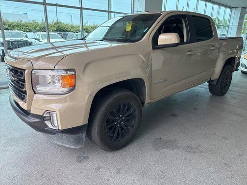 Desert Sand Metallic 2022 GMC Canyon Elevation