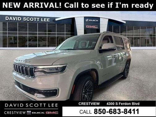 Luxury White Pearlcoat 2022 Jeep Wagoneer Series III 4x4