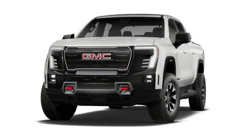 Summit White 2026 GMC Sierra EV Extended Range AT4