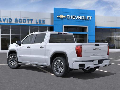 Glacier White Tricoat 2026 GMC Sierra 1500 Denali Ultimate