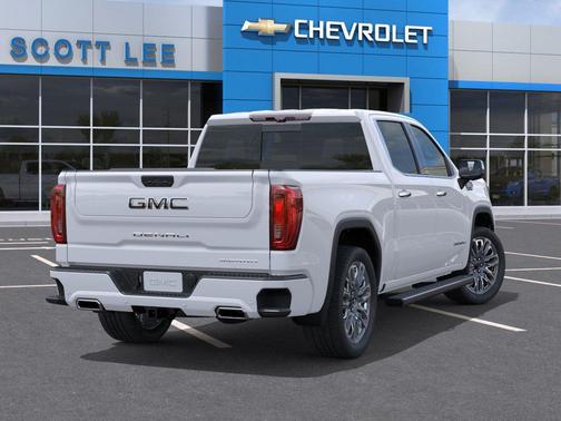 Glacier White Tricoat 2026 GMC Sierra 1500 Denali Ultimate