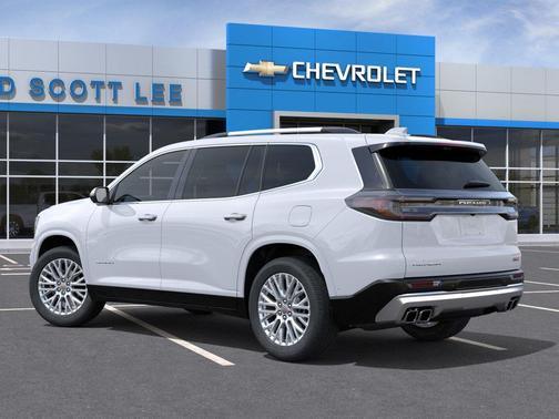 Glacier White Tricoat 2026 GMC Acadia Denali