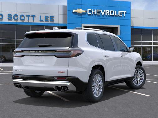 Glacier White Tricoat 2026 GMC Acadia Denali