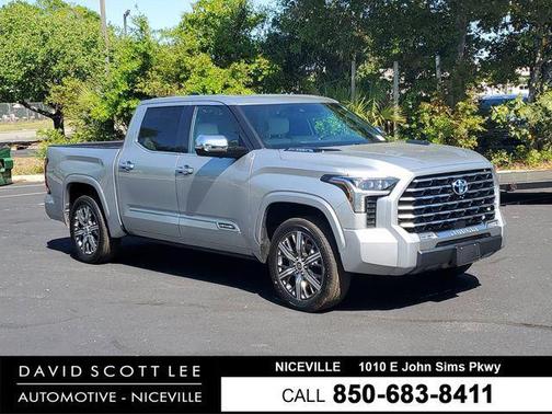 Celestial Silver Metallic 2022 Toyota Tundra Hybrid Capstone