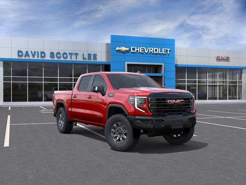 Volcanic Red Tintcoat 2026 GMC Sierra 1500 AT4X