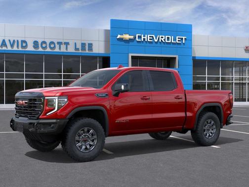 Volcanic Red Tintcoat 2026 GMC Sierra 1500 AT4X