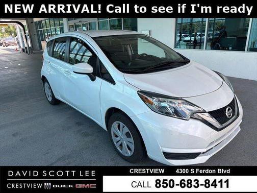 White 2017 Nissan Versa Note SV