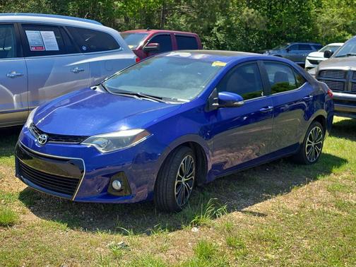 Blue Crush Metallic 2015 Toyota Corolla S Plus
