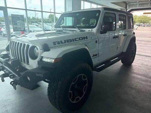 Bright White Clearcoat 2018 Jeep Wrangler Unlimited Rubicon