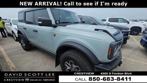 Cactus Gray 2022 Ford Bronco Badlands