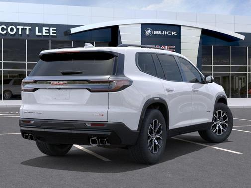 White 2026 GMC Acadia AT4 AWD