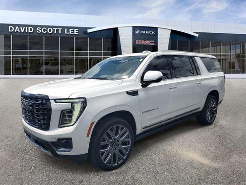 White Frost Tricoat 2025 GMC Yukon XL Denali Ultimate