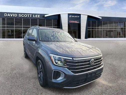 Gray 2025 Volkswagen Atlas 2.0T SE w/Technology 4MOTION