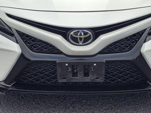 White 2022 Toyota Camry TRD