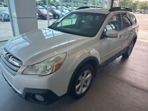 Satin White Pearl 2014 Subaru Outback 2.5i Premium