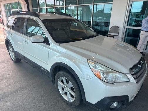 Satin White Pearl 2014 Subaru Outback 2.5i Premium