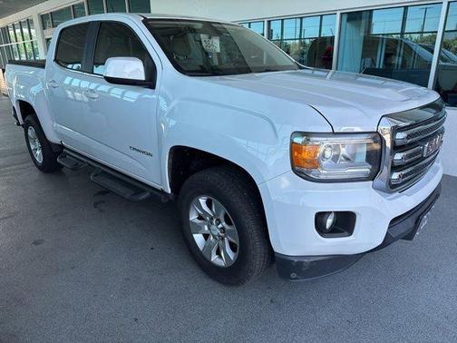 Summit White 2017 GMC Canyon SLE