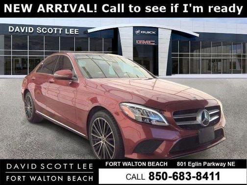 designo Cardinal Red Metallic 2019 Mercedes-Benz C-Class C 300 4MATIC