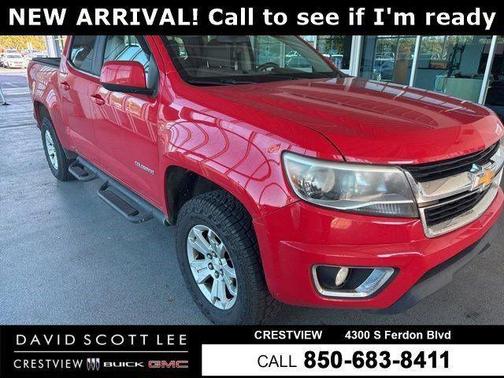 Red 2017 Chevrolet Colorado LT