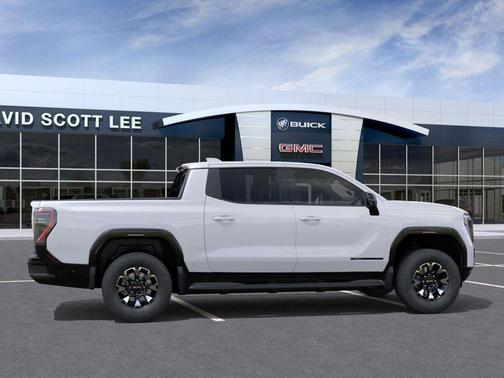 Summit White 2026 GMC Sierra EV Max Range AT4