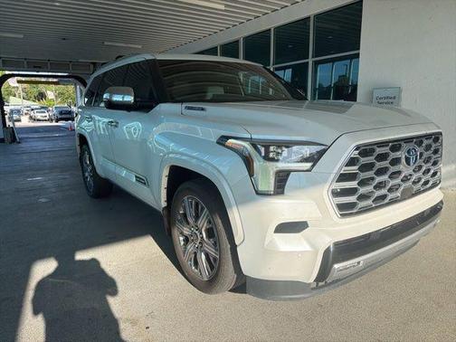 Wind Chill Pearl 2024 Toyota Sequoia Capstone