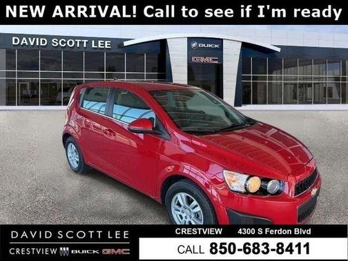 Red 2013 Chevrolet Sonic LT