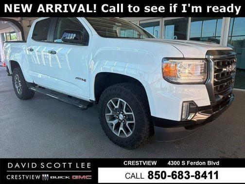 Summit White 2022 GMC Canyon AT4